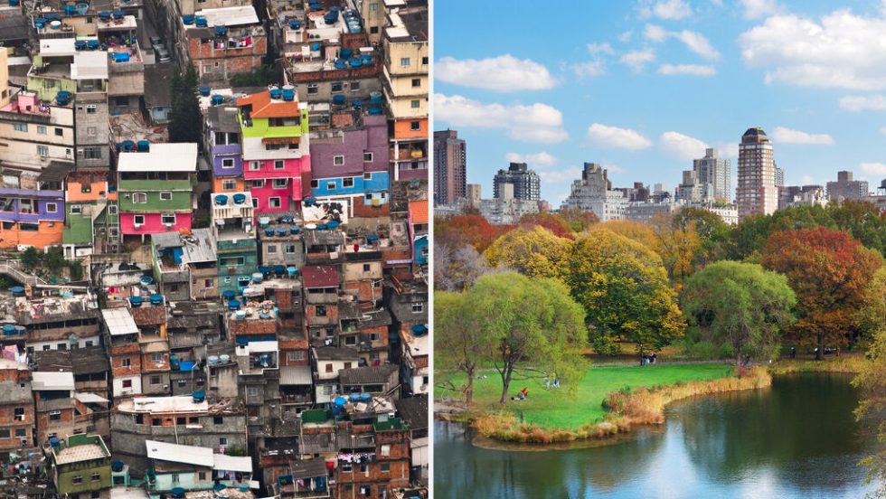 faveles rio - manhattan